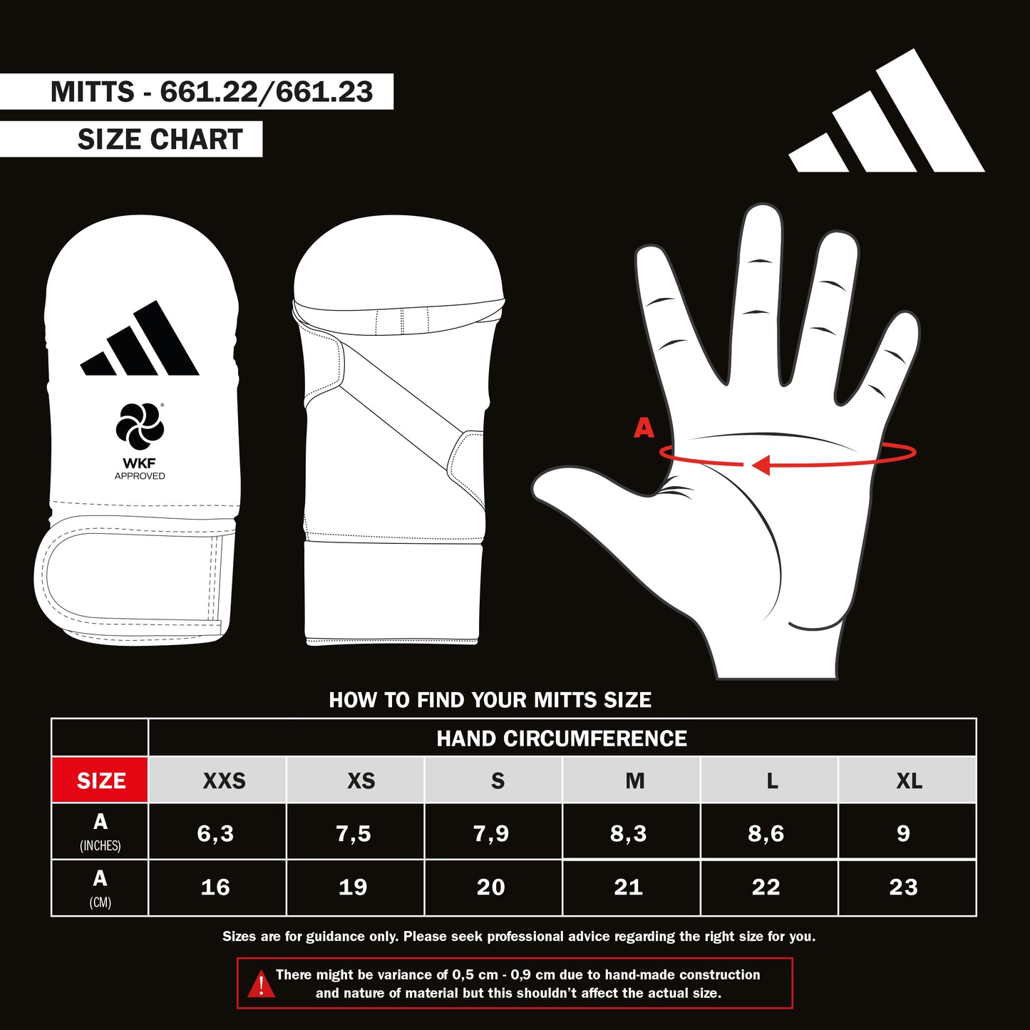 KARATE - MITT WITH THUMB (RECYCLE MATERIAL)