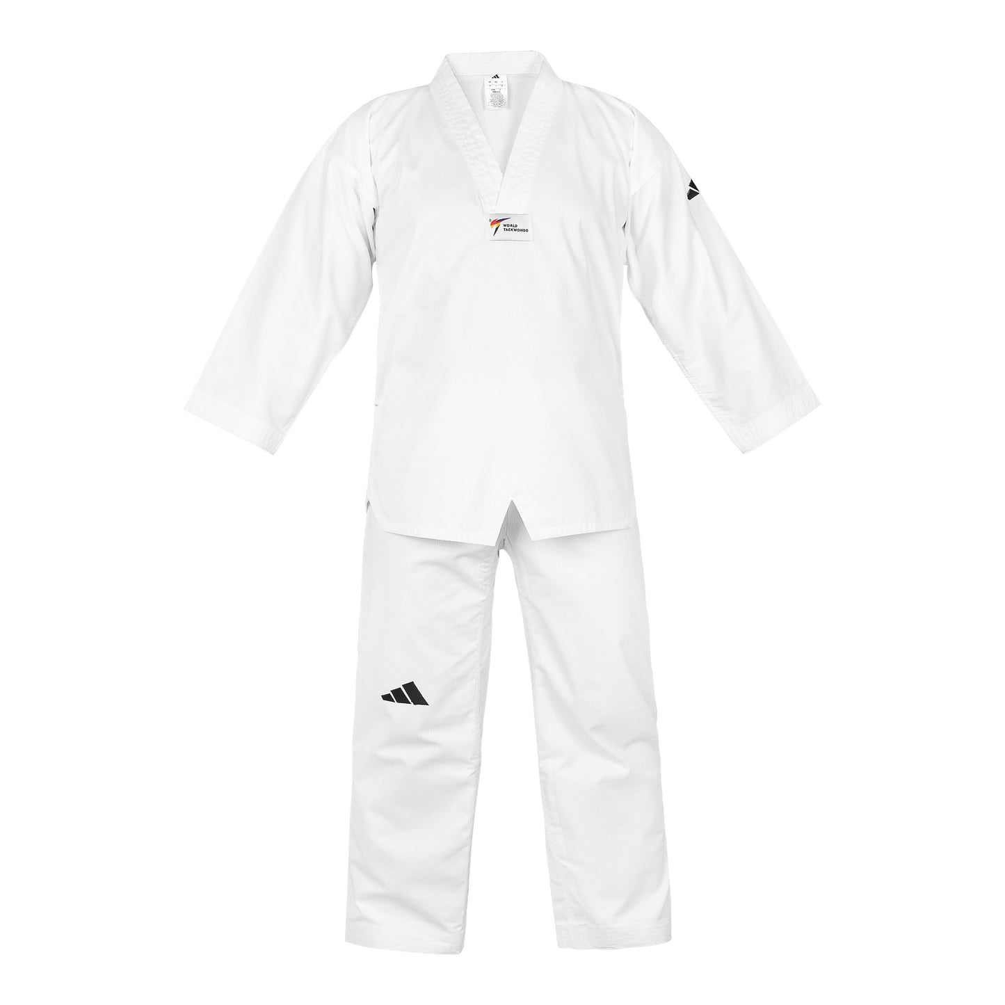 adiSTART White/White TAEKWONDO UNIFORM