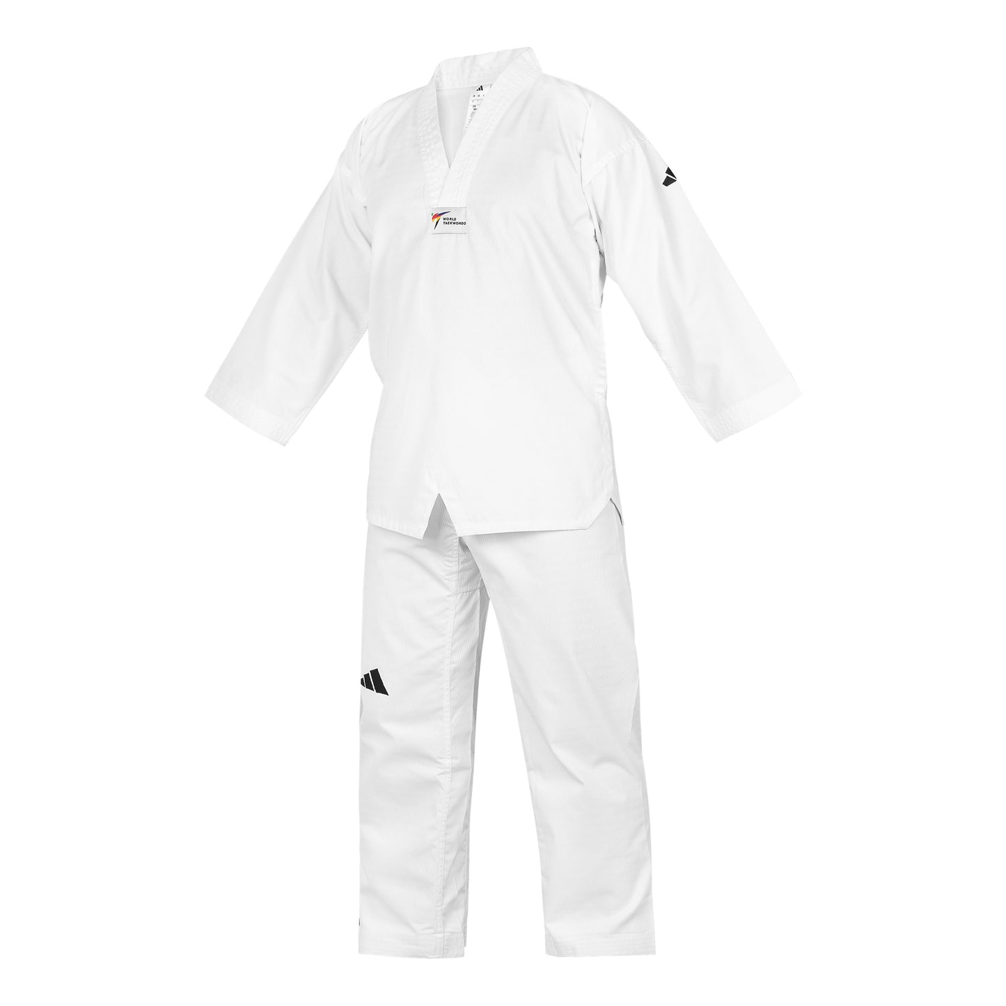 adiSTART White/White TAEKWONDO UNIFORM