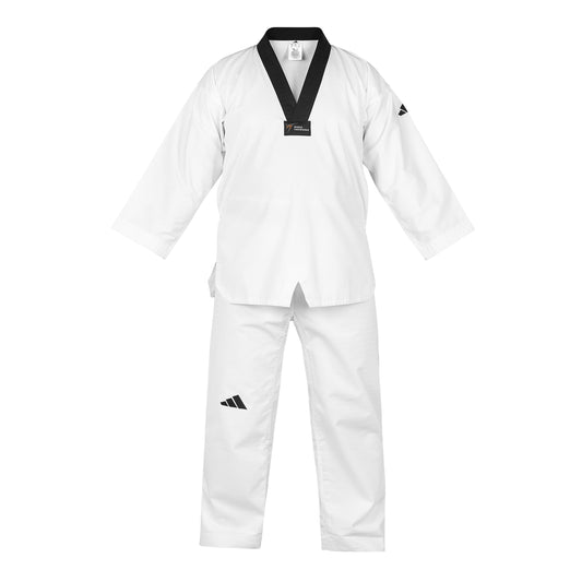 adiSTART White/Black TAEKWONDO UNIFORM
