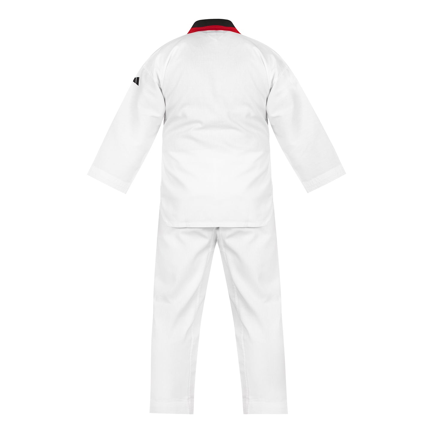 adiSTART White/Red-Black TAEKWONDO UNIFORM